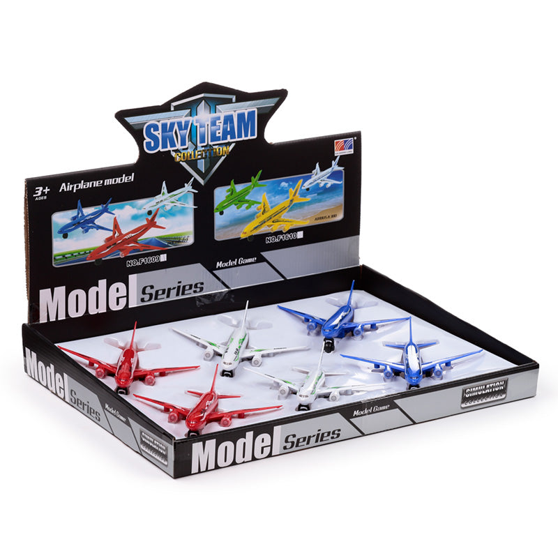 Sky Team Jet push/pull light and sound action toy
