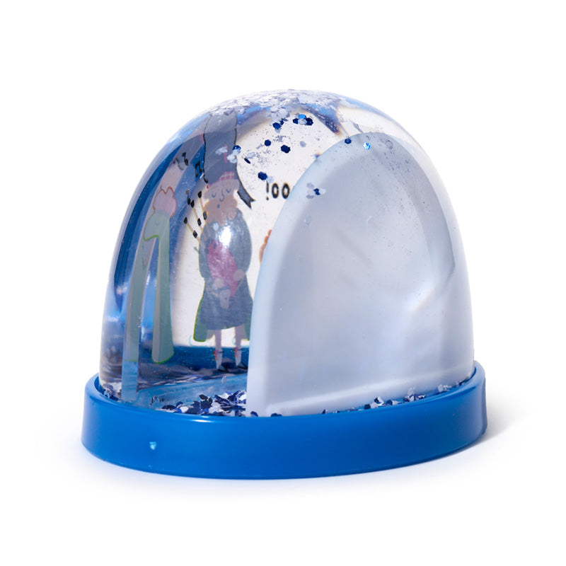 Collectable Snow Storm ornament displayed on a shelf