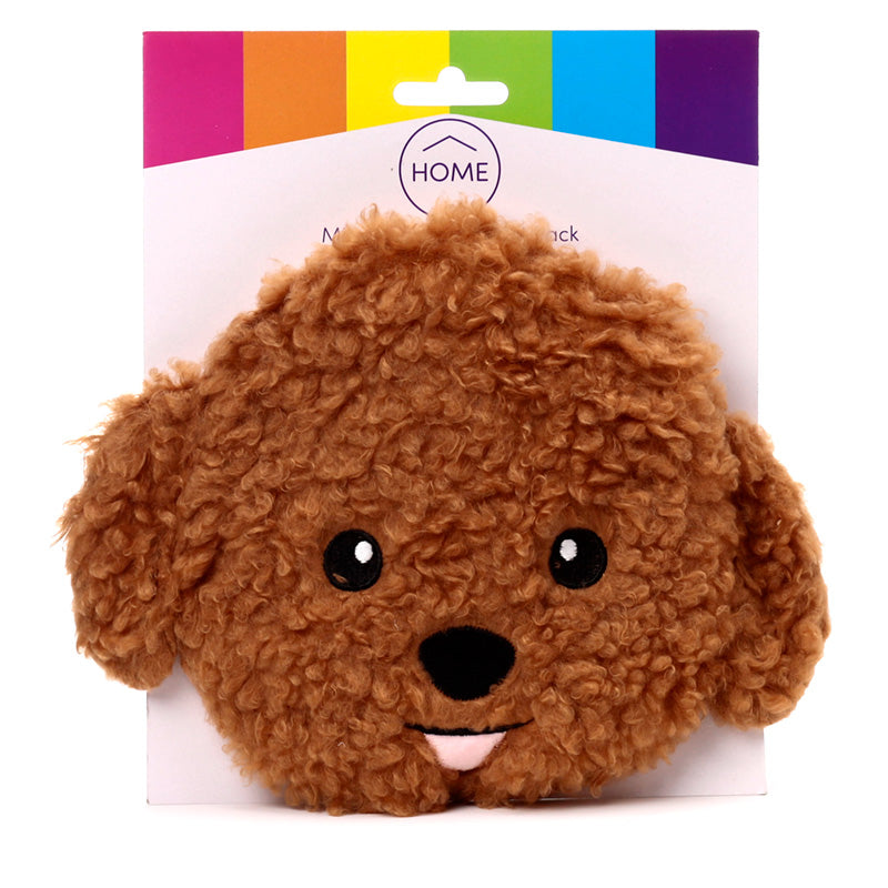 Cavapoo plush lavender heat pack