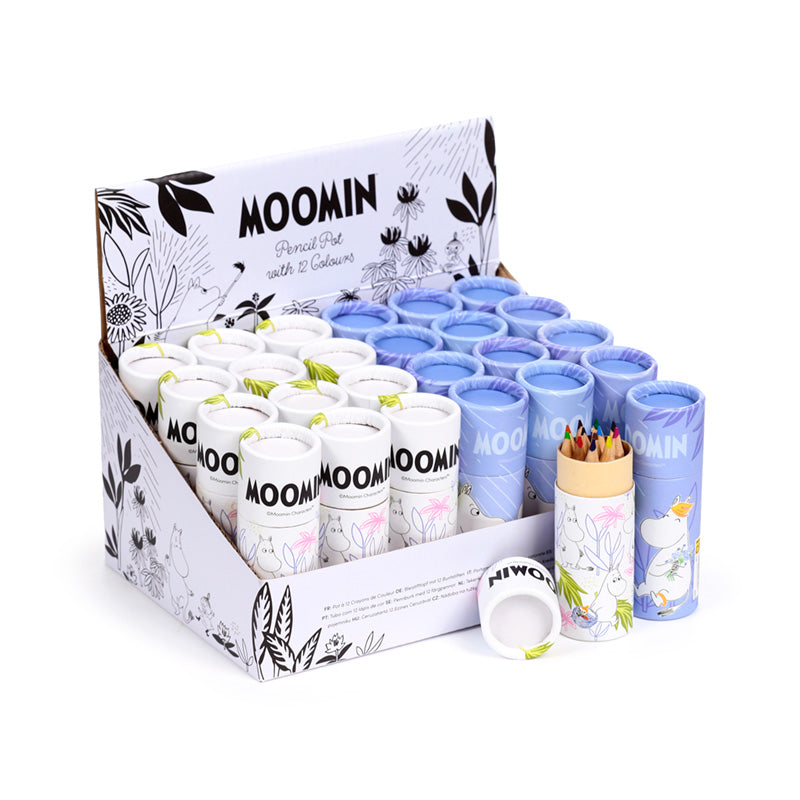 Moomin Tammi Colouring Pencil Tube - vibrant art supplies