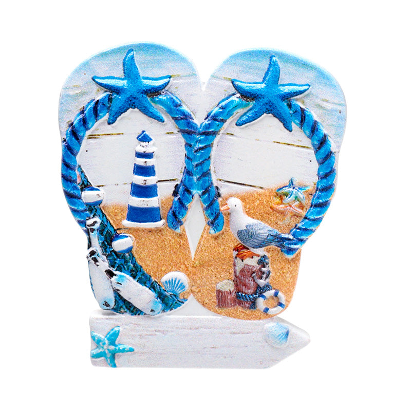 3D Printed Beach Sign Magnet for Gift Giving