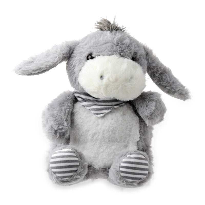 Close-up of Donkey Plush Lavender Heat Pack