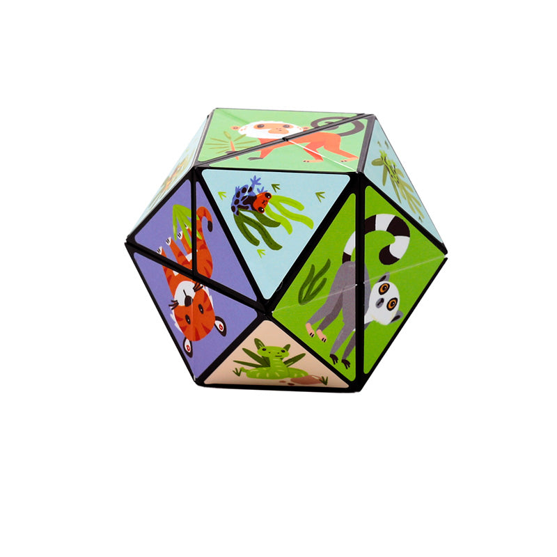 Puzzle Cube Toy - Zooniverse as a collectible gift