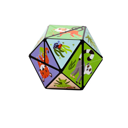 Puzzle Cube Toy - Zooniverse as a collectible gift