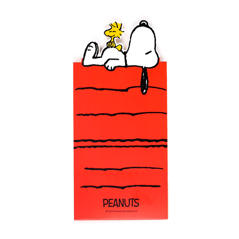 Peanuts Snoopy & Woodstock Memo Pad with decorative items
