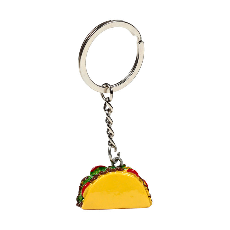 Foodiemals Frida the Taco Novelty Keyring - On Keychain