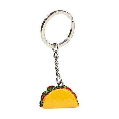 Foodiemals Frida the Taco Novelty Keyring - On Keychain