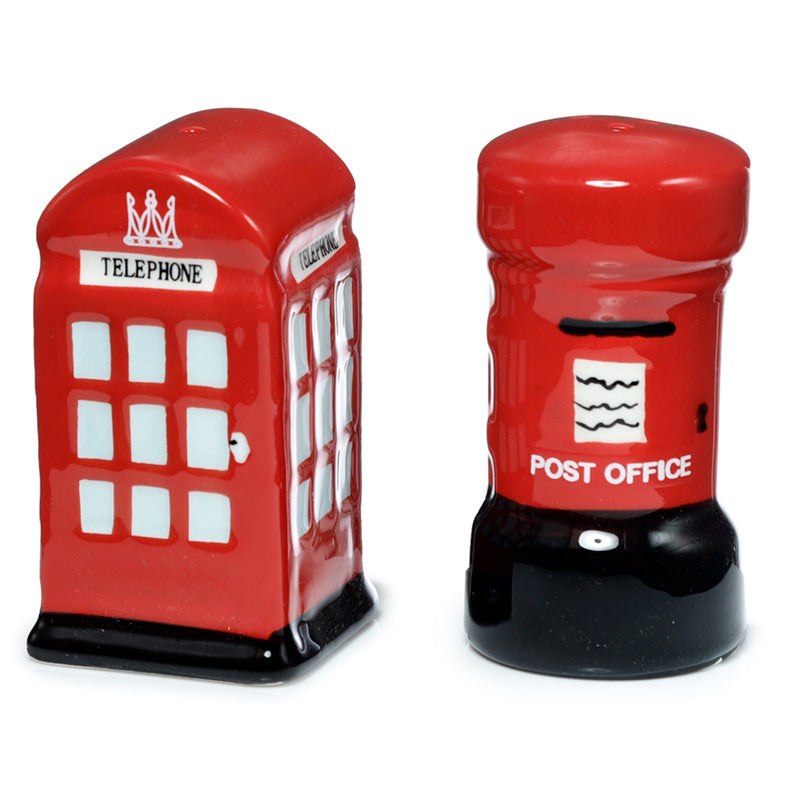 London Telephone Box Ceramic Salt Shaker