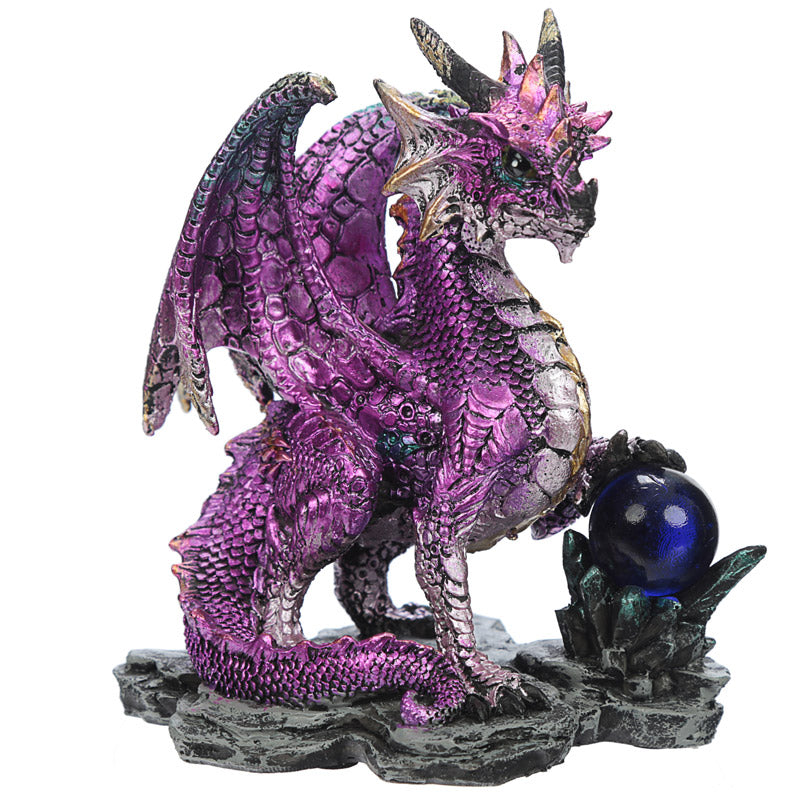 Soothsayer Dragon Figurine on display