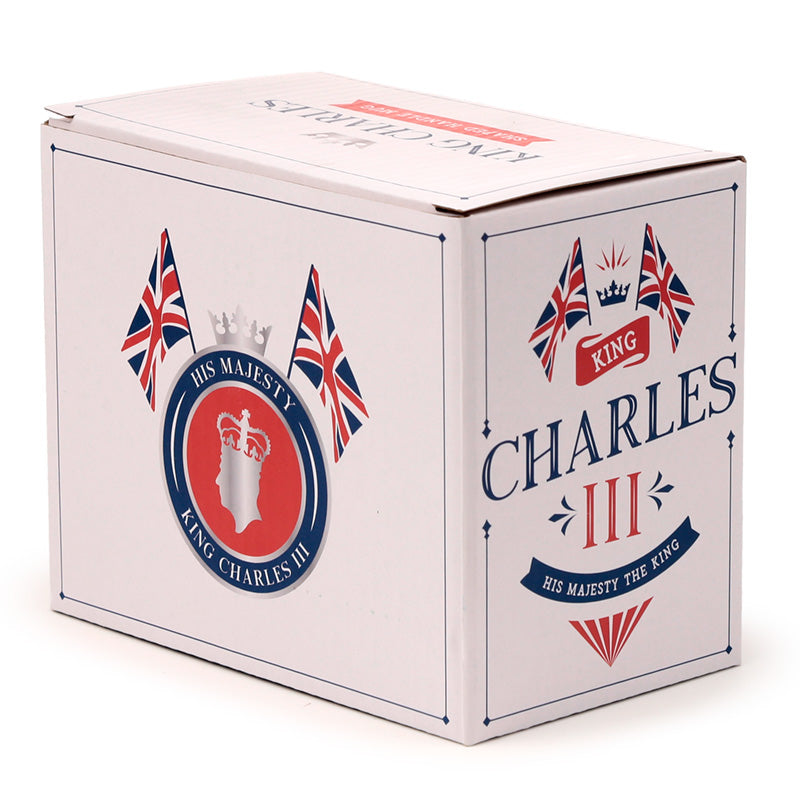 Giftable collectible ceramic mug with royal theme