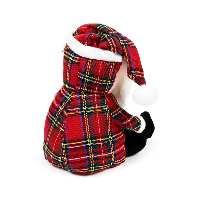 Charming Scottish Tartan Gonk Door Stop