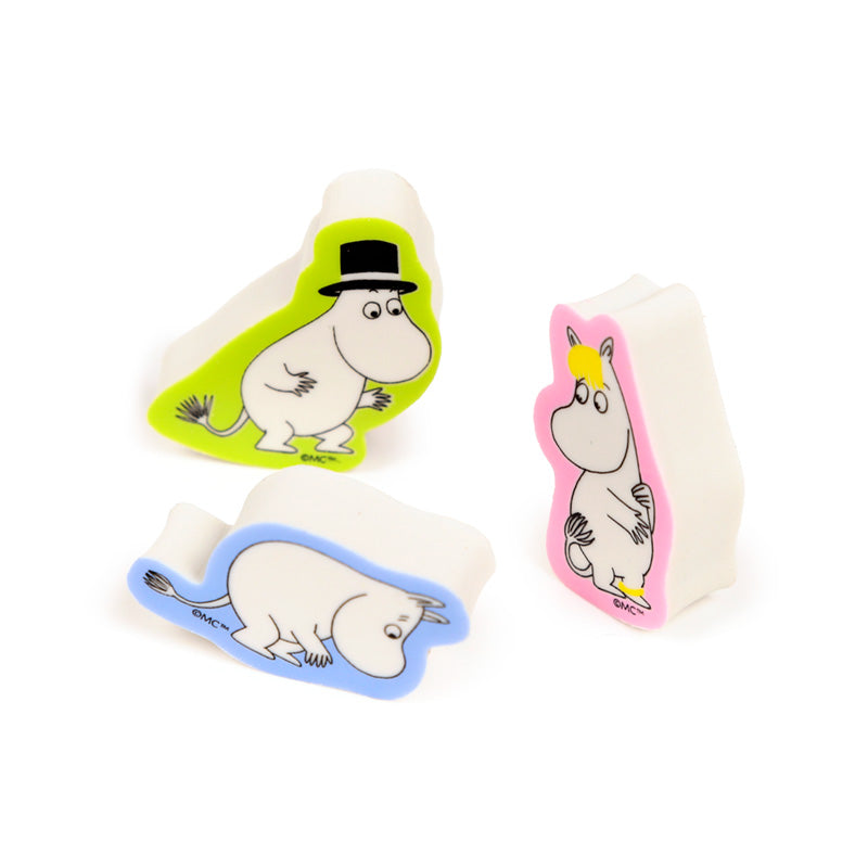 Moomin Tammi Eraser Set - Design 3