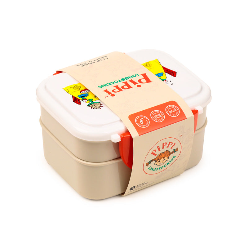 Pippi Longstocking Bento Lunch Box with a whimsical design