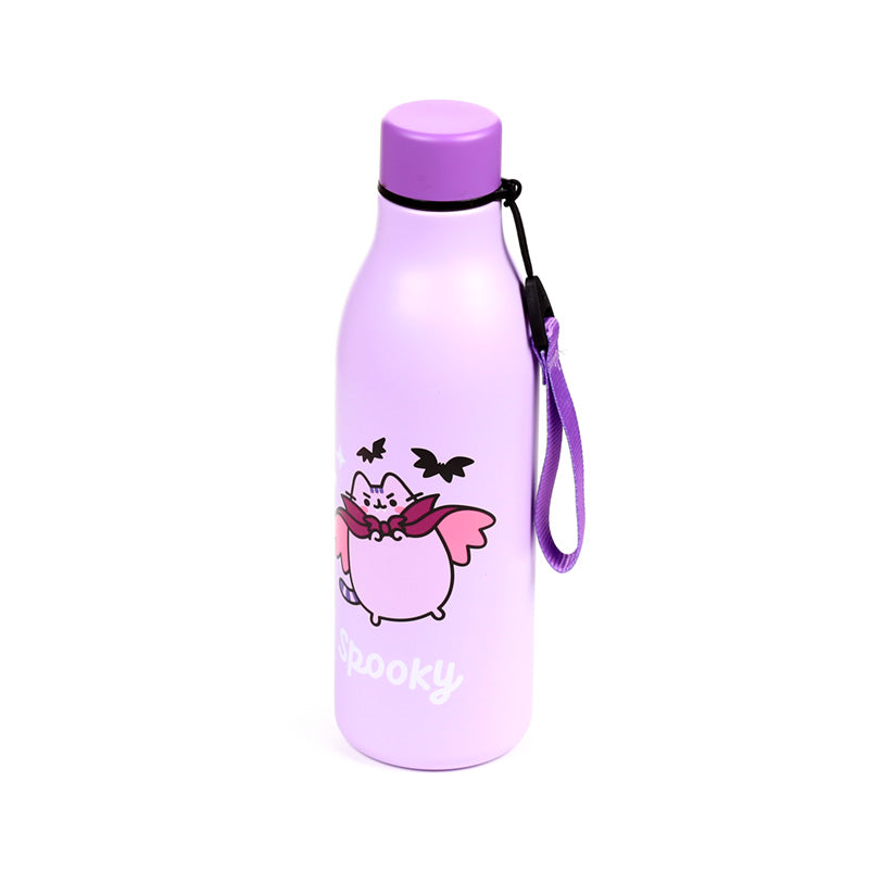 Pusheen the Cat Halloween Insulated Drinks Bottle - Top View