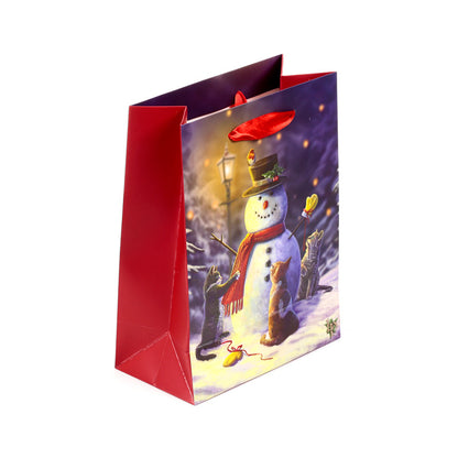 Charming decorative gift bag for the holiday season