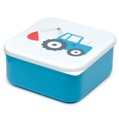 Medium Lunch Box with Little Tractor Design