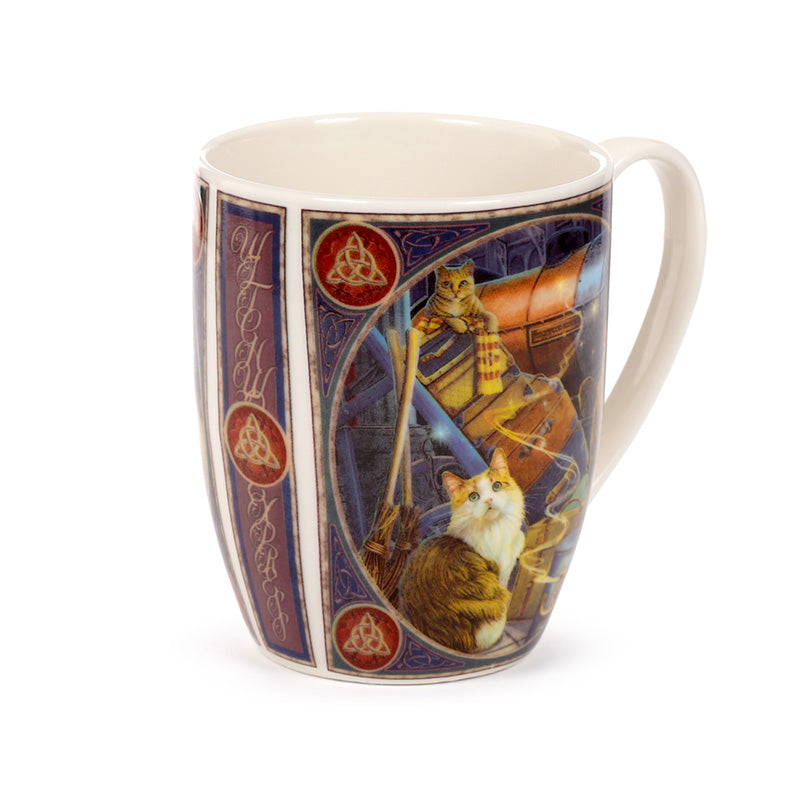 Lisa Parker Witchwood Express Cats Mug for gifting