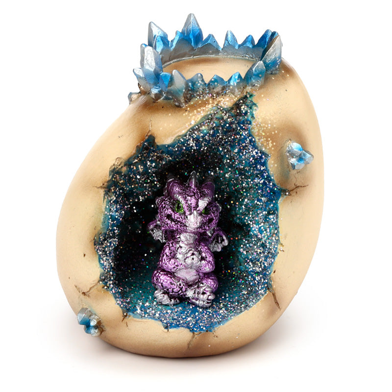 Intricate design of Baby Dragon in Crystal Egg Cave