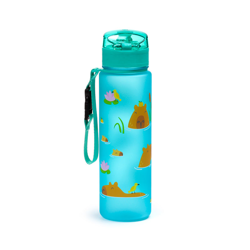 Whimsical Capybara Water Bottle for Hydration