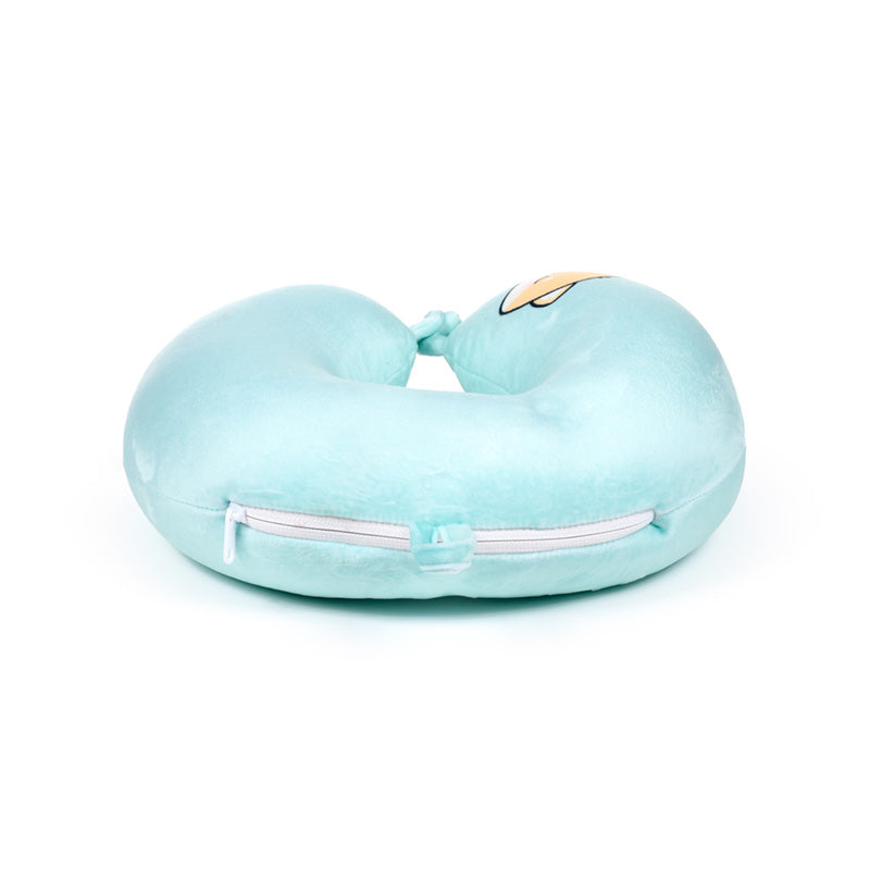 Cute Shiba Inu plush toy and travel pillow