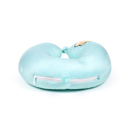 Cute Shiba Inu plush toy and travel pillow