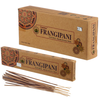 Goloka Organika Incense Sticks - Frangipani Aroma