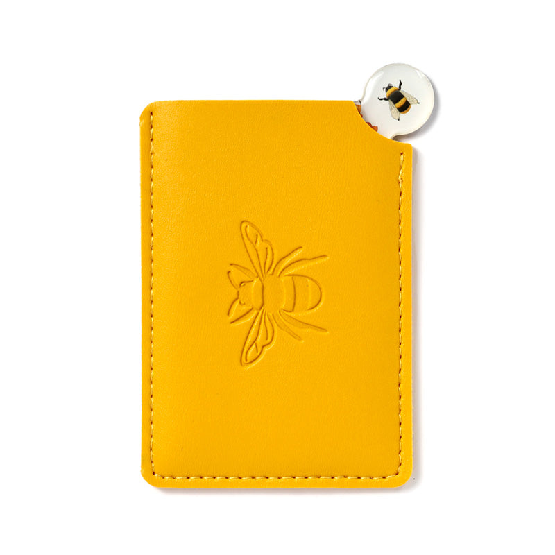 Close-up of Nectar Meadows Bee Pocket Mirror