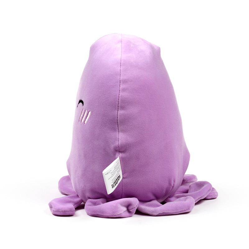 Wendy the Octopus plush toy cuddled during storytime