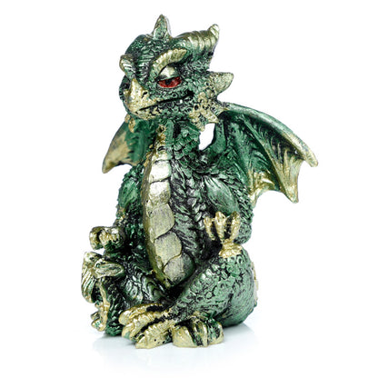 Elements Yoga Peace Dragon Ornament - Side View