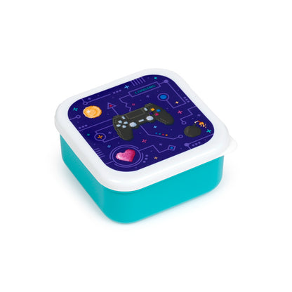 Lunch Boxes Set of 3 - Game Over, Vibrant Design