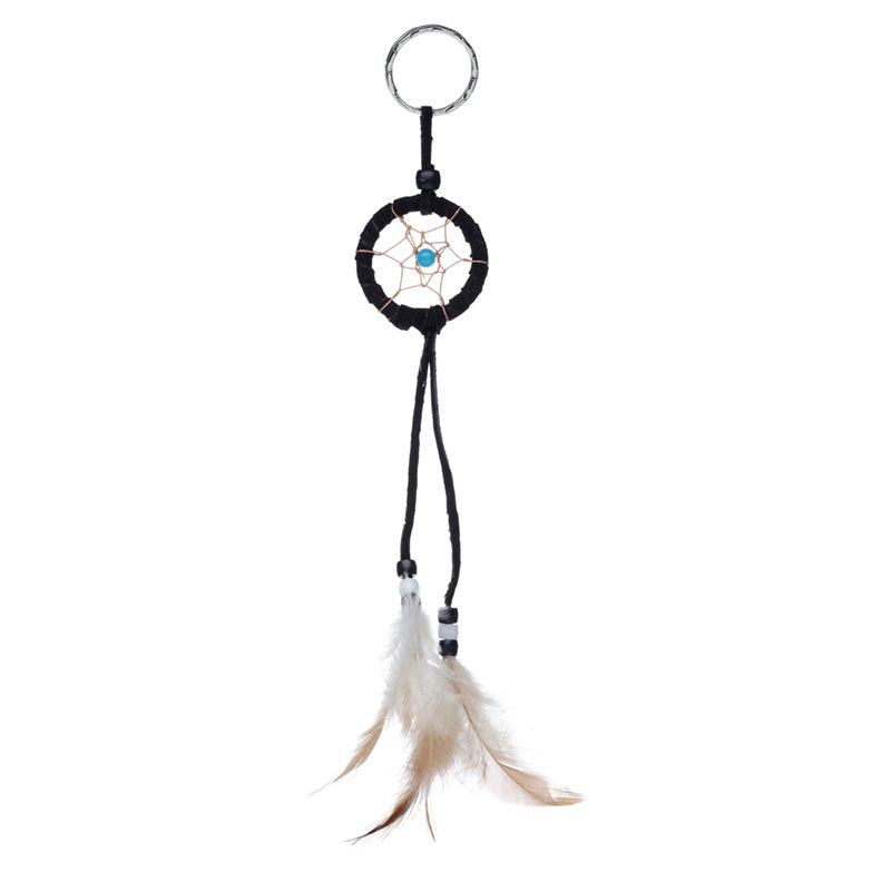 Mini Dreamcatcher Keyring in Hand