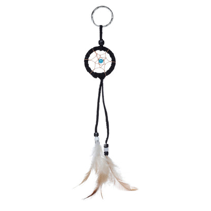 Mini Dreamcatcher Keyring in Hand