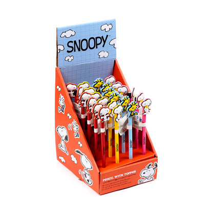 Peanuts Snoopy and Woodstock Pencil with PVC Topper