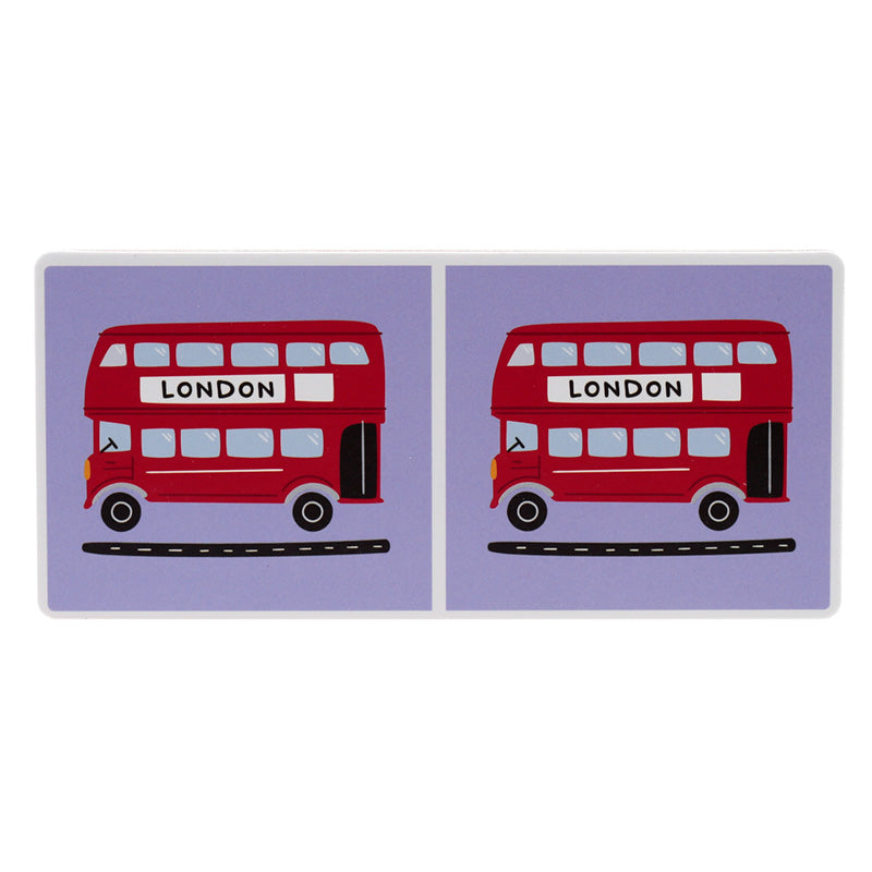 Fun family game with Kids Dominoes Set