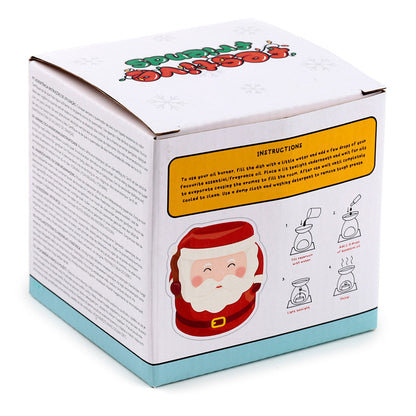 Ceramic Santa Oil Burner with holiday scents