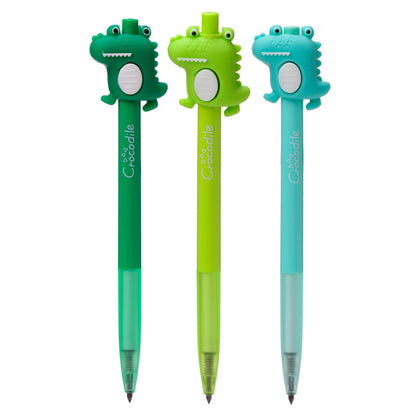 Close-up of Everlasting Pencil - Crocodile