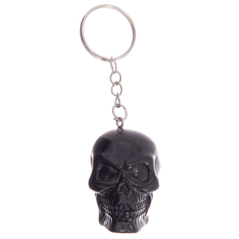 Unique Skull Keyring with Gothic Charm