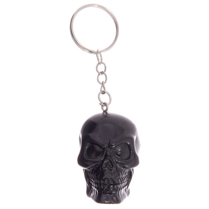 Unique Skull Keyring with Gothic Charm