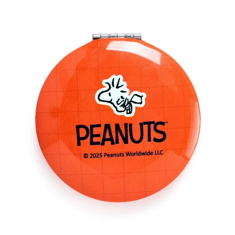 Peanuts Snoopy & Woodstock Compact Mirror with reflection
