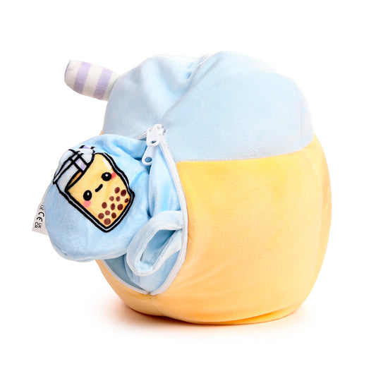Swapseazzz Travel Pillow and Plush Toy in Boba design