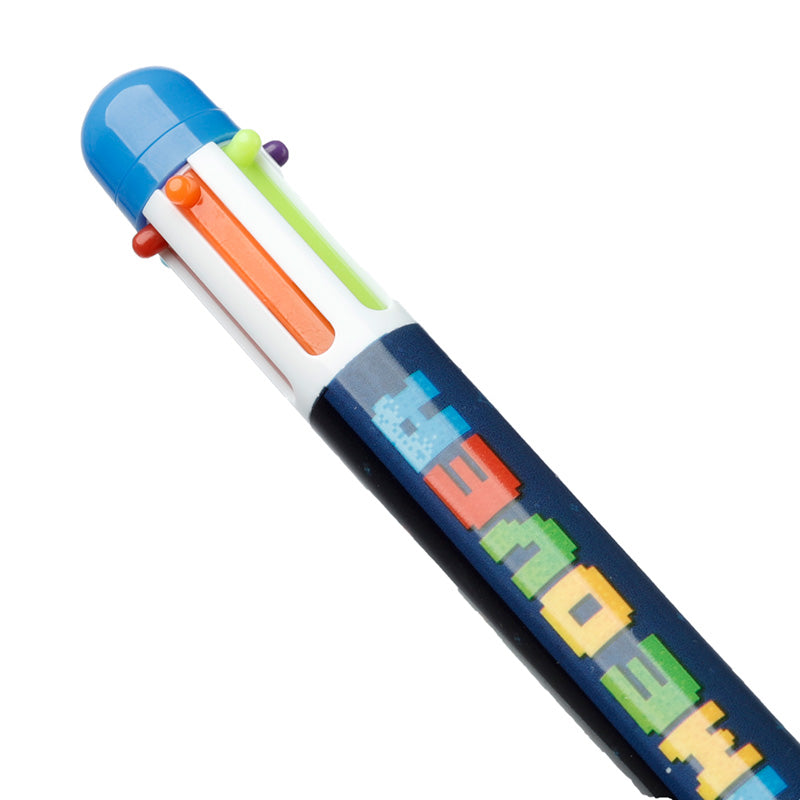 Game Over Multi Colour Pen with colourful ink display