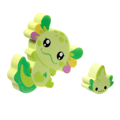 Fun Axolotl Eraser Set for Kids