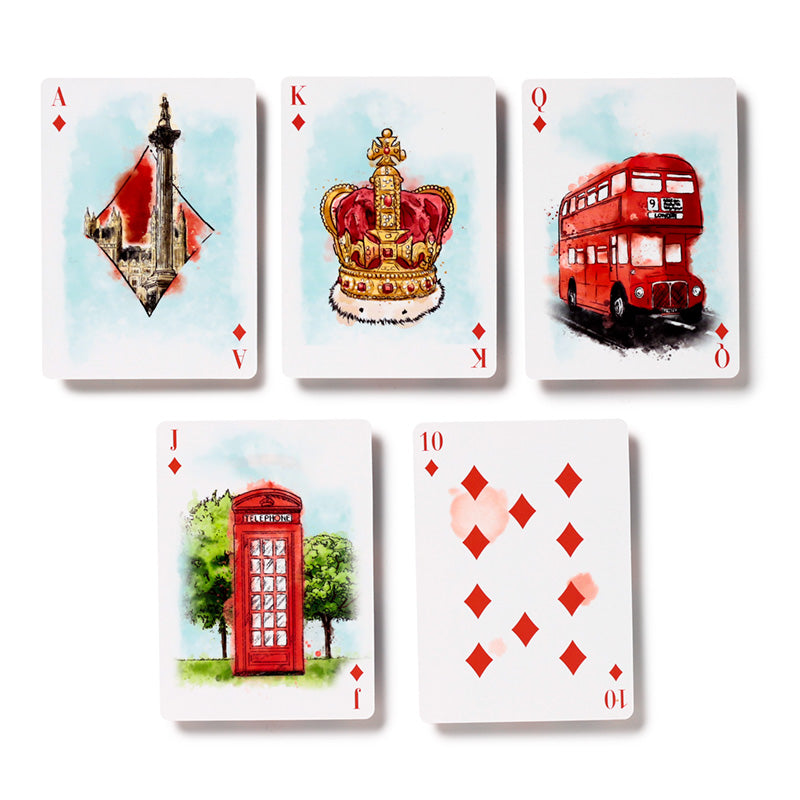 London Tour Playing Cards - Eco-Friendly Packaging