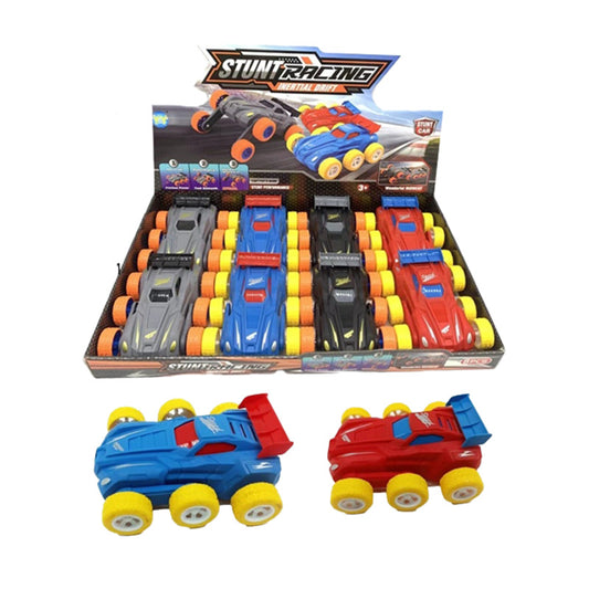 Kids Friction Action Toy - 6-Wheel Stunt Car
