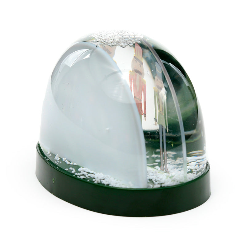 Collectable Snow Storm Large Christmas Nutcracker close-up