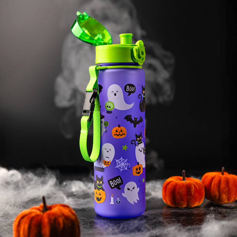 Fun and functional spooky water bottle