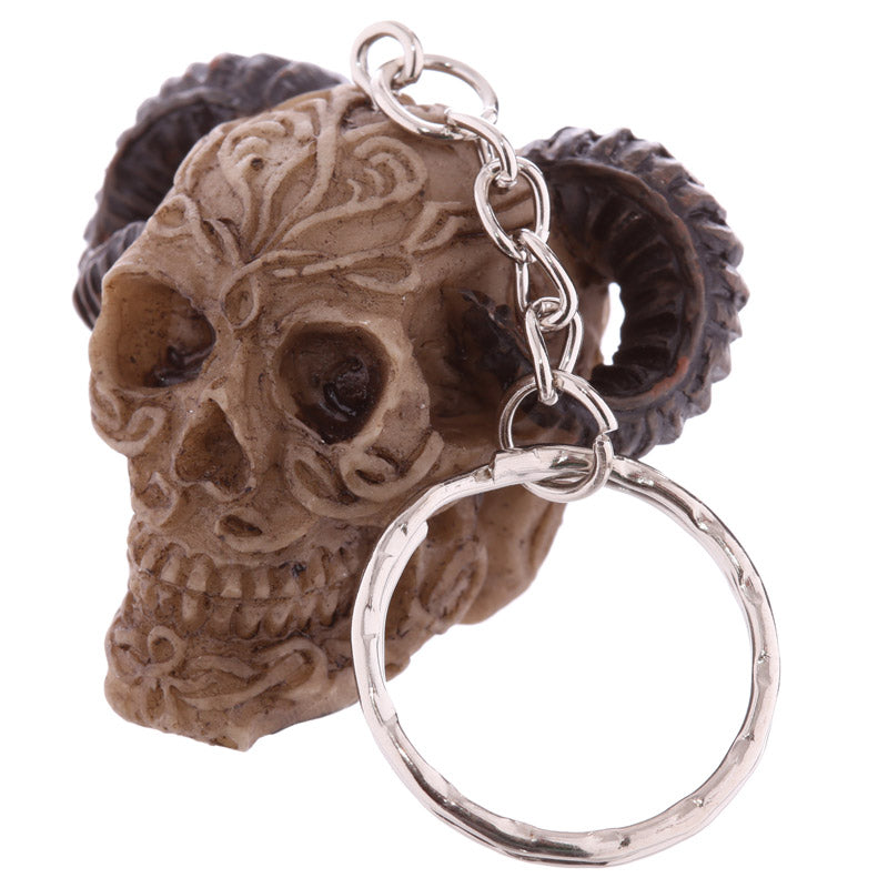 Lightweight Celtic Skull Keyring perfect for everyday use