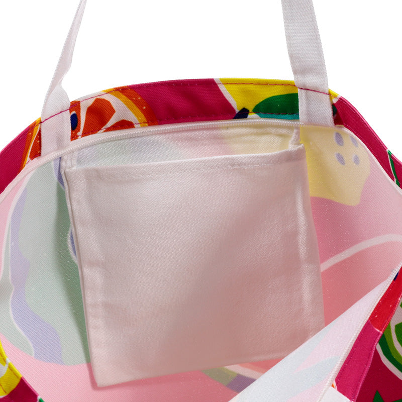 Durable polyester beach bag for picnics