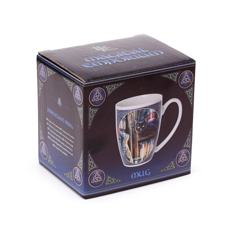 Close-up of Lisa Parker Cat Mug design