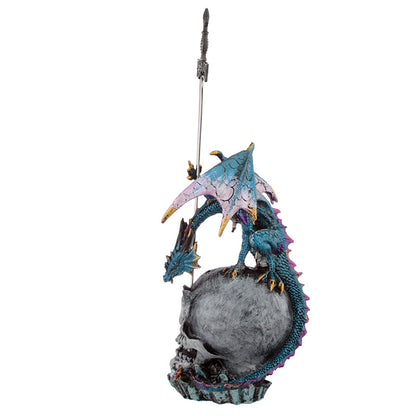 Sword Master Dark Legends Dragon Figurine with sword